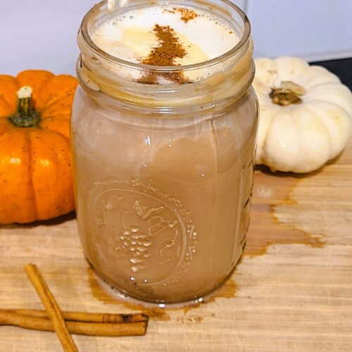 pumpkin spice chai latte